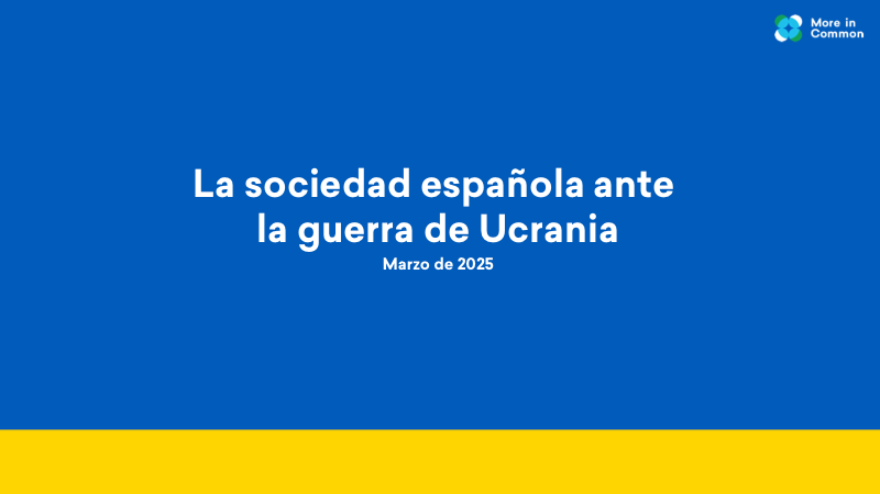 La sociedad española ante la guerra de Ucrania