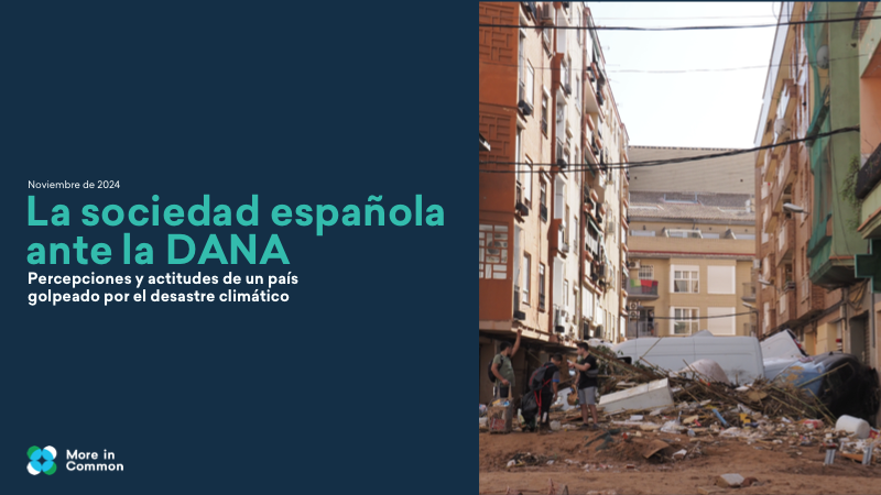 La sociedad española ante la DANA