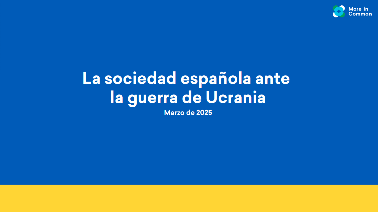 La sociedad española ante la guerra de Ucrania